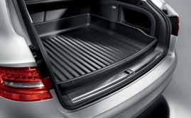To this end, Audi Genuine Accessories offers you a range of intelligent solutions such as luggage compartment protection, coat hangers and the parking system.