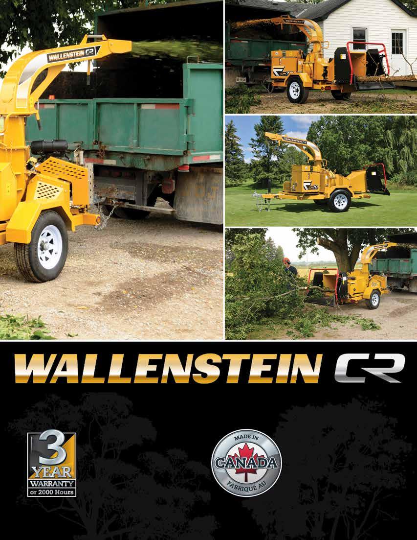 Confidence is yours with the impressive 3-year warranty on the CR70. This is Wallenstein CR s pledge to give you equipment you can rely on daily.