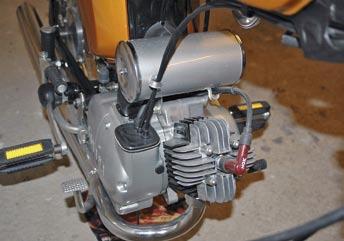 The air box has two cable retaining lugs which are often missing.