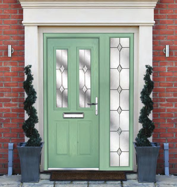 Rowland This classic four panel door design is probably the most popular style and would grace any home, being suitable
