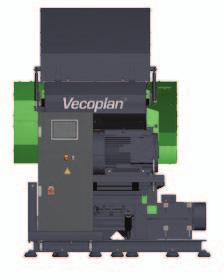 TECHNICAL DATA FEATURES: The VD 1100 performs two shredding steps (pre-shredding and milling) in one machine.