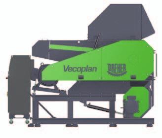 shredder-granulator combination that offers optimum milling results and quality.