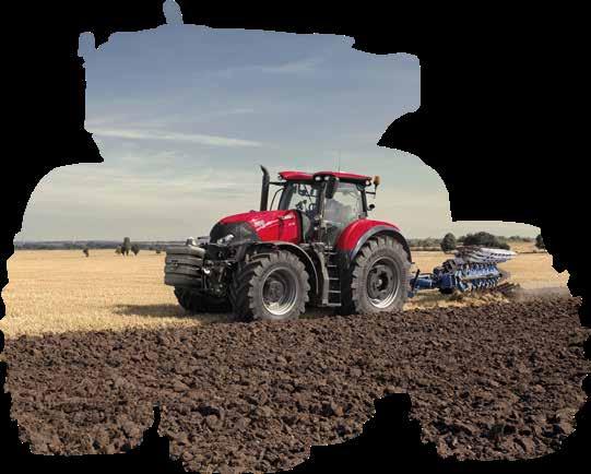 OPTUM CVX The Case IH Optum CVX range is powerful, compact and highly manoeuvrable, with an excellent power-to-weight ratio.