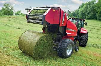 the largest combine or baling the heaviest crop with remarkable speed and efficiency.