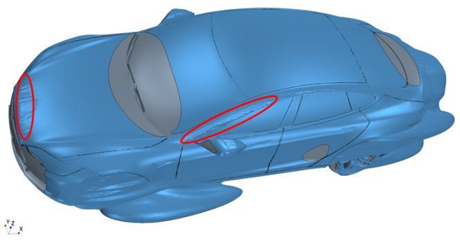 heat dissipation [9] components at the bottom of the vehicle body such as exhaust pipes which are usually intricately shaped, since the electric vehicle is powered by the battery pack.