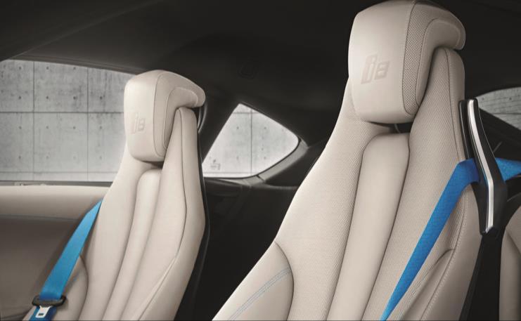 BMW iblue seats belts - 310 BMW