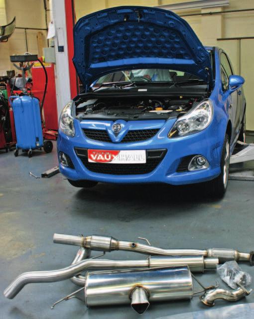TECH NOTE CORSA VXR STAGE 3 CONVERSION Vauxhall tuning experts Courtenay Sport take us through their Stage 3 and exhaust upgrade for the Corsa VXR.