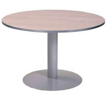 Format 2200 x 1000 mm 505,00 / 600,95 Meeting table Model 17046 Metal column base in powder-coated aluminium-silver.