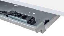 Dimensions 2000 x 800 mm 290,00 / 345,10 Hinged cable management 34 When ordering please