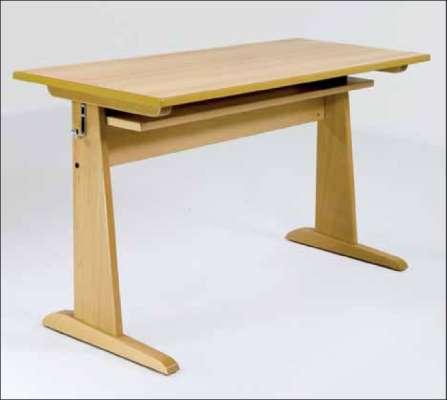 58 cm 34 cm 135 cm Red 64 cm 38 cm 150 cm Green 70 cm 42 cm 165 cm Blue 76 cm 46 cm 180 cm White 82 cm 50 cm 195 cm Student table 203610 Sled base made of solid beech wood, naturally varnished, with