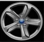 5 x 16 inch (Fitted with 205/60 tyres) S 0 5 Spoke Alloy wheel, 6.