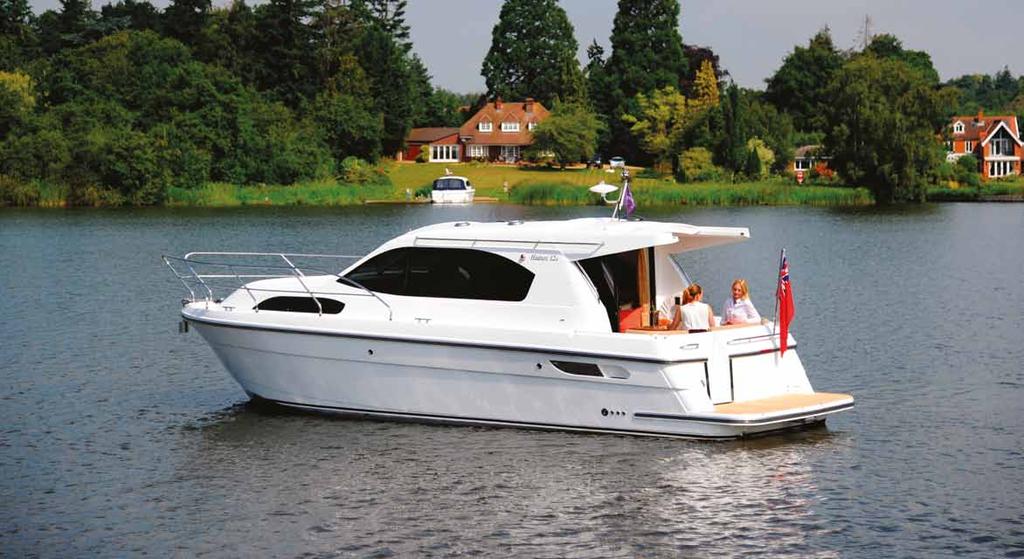 Haines 32 Sedan 32 SEDAN Offering amazing accommodation for her size, the Haines 32 Sedan is suitable for all river / estuary cruising with a range of engine options and Haines unquestionable build