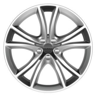 Aluminum with Black and Satin Pockets Standard on R/T Road & Track (WSS) 20-inch