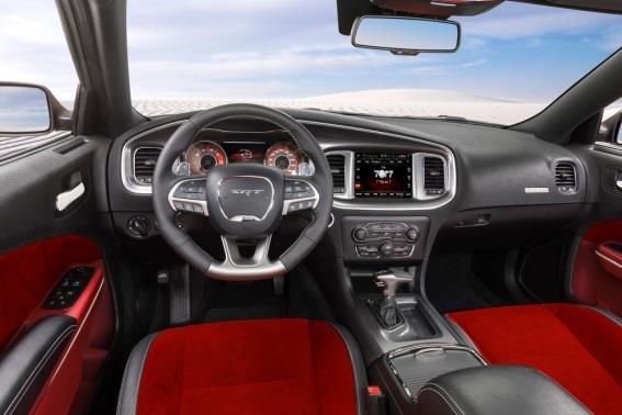 in-cluster display centre - SRT performance pages - Red key