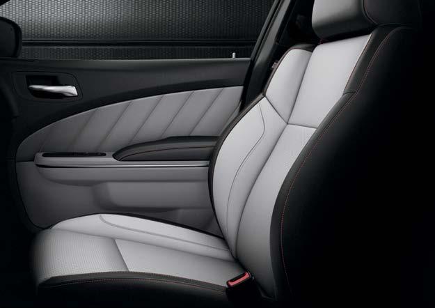 Interiors Trim and Leather Sport Seats w/metallic Accents Black