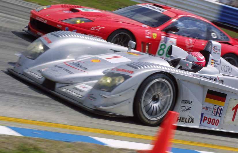 Marco Werner, and team-mates, inherited the lead at Sebring, just 90 minutes before the end of the 12 hour race.