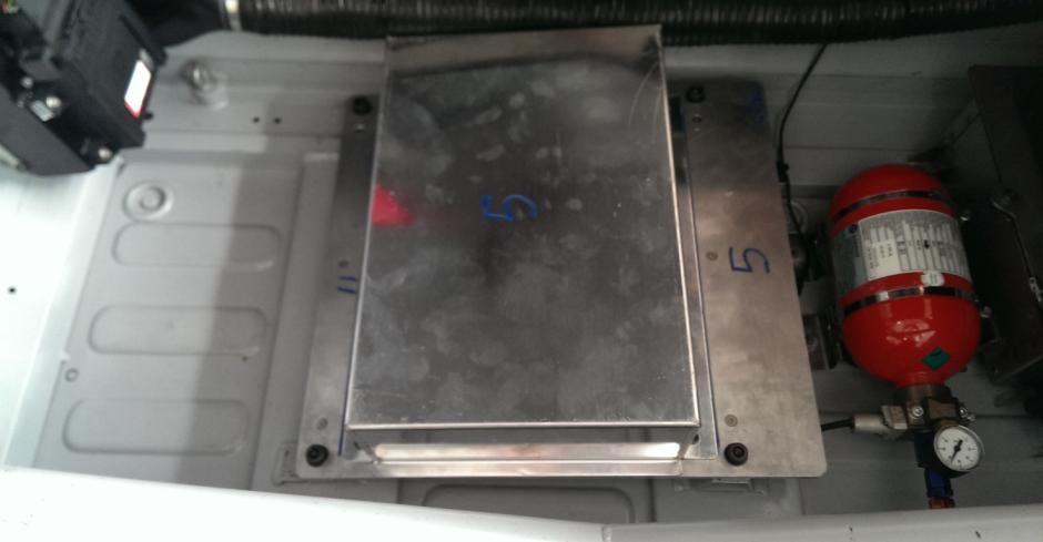 Figure 8: Audi R8 LMS Cup ballast plate in with lid