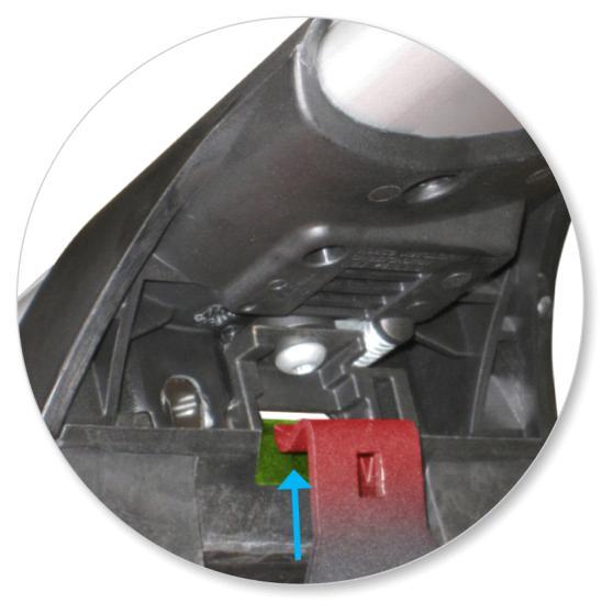 Ensure back edge of roof rack sits flush with the back edge of vehicle roof rail.