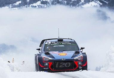 HYUNDAI I20 COUPE WRC UNCOVERED Engine: Hyundai Motorsport turbocharged engine with direct injection 1,600cc and fitted with a mandatory 36mm air restrictor Power: 380hp at 6,500RPM with a maximum