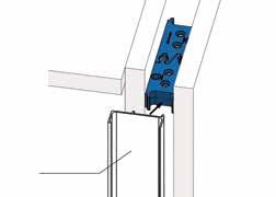 GOLA SINGLE VERTICAL RAIL UNIT A Step 1 - Secure fixings to unit A The fixing plates are positioned 75.5mm from the face of the cabinet gable. 75.5 4 x fixing plates are recommended on the front, and 1 at the reverse for spacing.