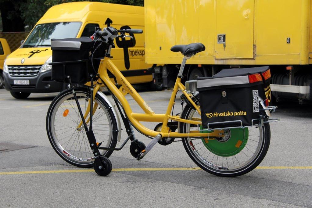 Example company (implementation/use of e-bikes) - Croatian Post The Croatian Post is the national post company.