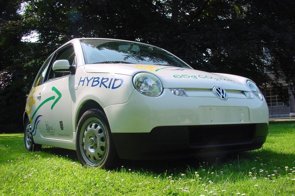 Parallel Hybrid Electric Vehicle Lupo hybrid: BTD malmedy, Green Propulsion, Université de Liège Na NiCl batteries - 278 V; 32 A.