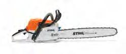 The saw has a lot of power and cuts very well. 4 FALL & WNTER 2017 BUYNG GUDE STHLdealers.