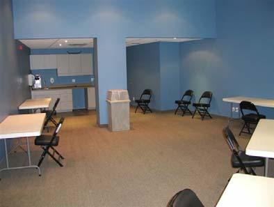 PRODUCTION OFFICE A production office can be set up in the Green Room located in the southwest corner of the venue