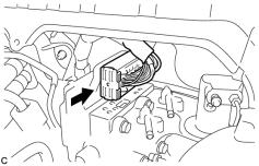 2 brake tube clamp bracket so that its stopper contacts the brake booster with master cylinder assembly as shown in the illustration. Do not kink or damage the brake lines.