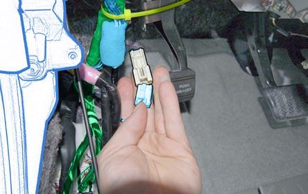 Route the V5 Harness along the Vehicle Harness towards the