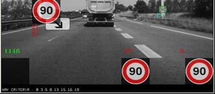 location/ speed limit information Traffic Sign identification in Navigation