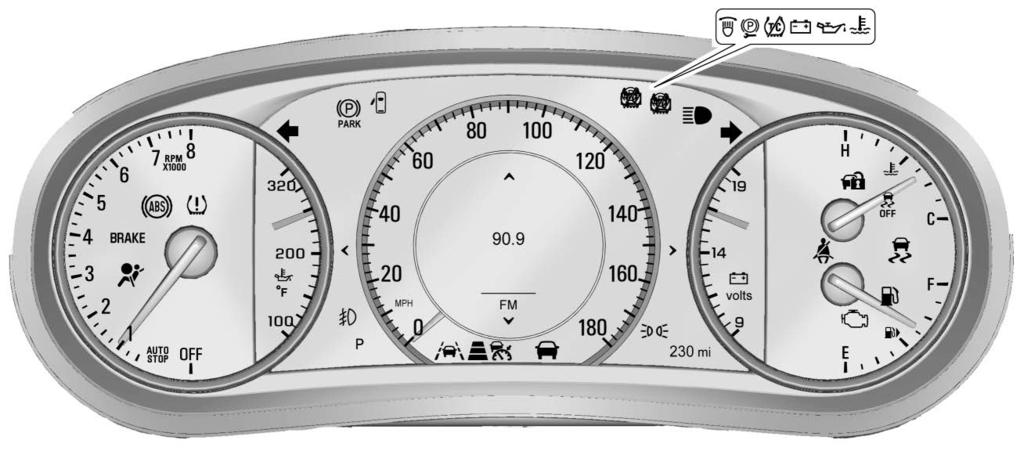114 Instruments and Controls Instrument Cluster