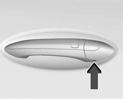 transmitter is within 1 m (3 ft) of the driver door handle.