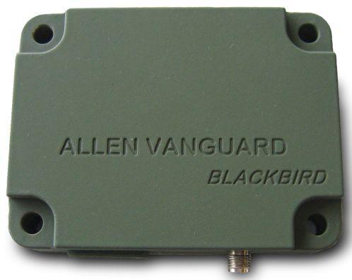 ALLEN VANGUARD BLACKBIRD TECHNOLOGY The Allen Vanguard BLACKBIRD is a field deployable, self-contained Vehicle Blast data Acquisition System and is designed to mount wirelessly anywhere in the