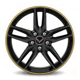 Features the crossed-flags logo on the center cap. Use only GM-approved wheel and tire combinations.
