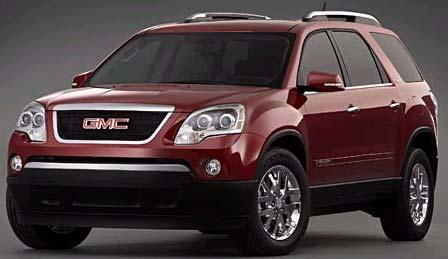2007 GMC ACADIA SLE The Acadia is a crossover vehicle that shares its platform with the Buick Enclave and Saturn Outlook.