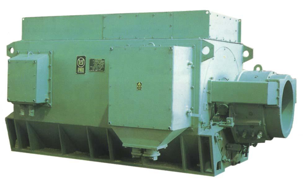 SYNCHRONOUS GENERATOR The enclosed-type turbogenerator of reduced weight and overall dimensions is