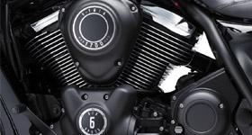 Liquid-Cooled V-Twin Engine The 1,700 cm³ liquid cooled, 4-stroke V-Twin long stroke engine based on that