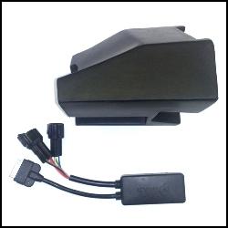 motorcycle handlebar switches * Protective foam cushion included to store devices in left fairing pocket * Easy plug-&-play installation * Note: battery charging is not