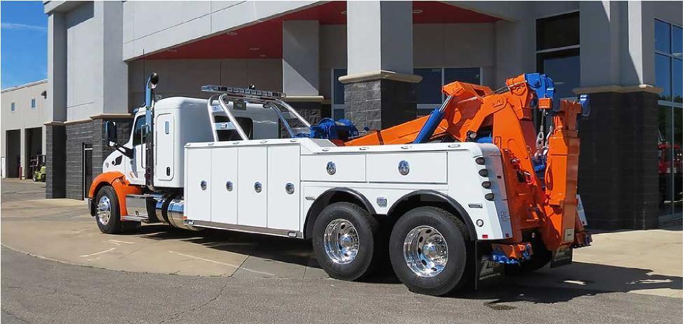 primary function : towing a disabled truck from point A to point B. It does this by utilizing a hydraulic underlift, also known as a wheel lift.