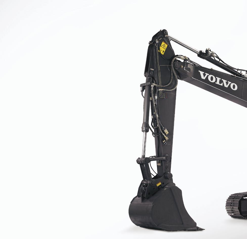 WALKAROUND AND EXPERIENCE THE volvo advantages. More safety The newly design Volvo Care Cab, with operator protective structure provides security.
