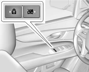 When there are children in the rear seat, use the window lockout switch to prevent operation of the windows. See Keys 0 28.