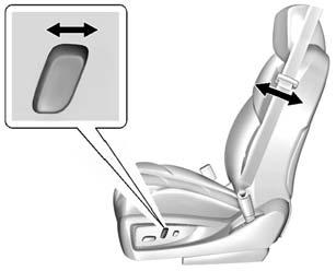 SEATS AND RESTRAINTS 63 Reclining Seatbacks Base Shown, Uplevel Similar To recline the seatback:. Tilt the top of the control rearward to recline.