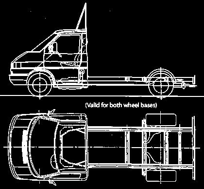 Modification of chassis with double cab pressure