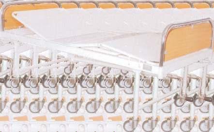 Hospital Beds JS - 10030 Hospital Fowler Bed (SS Bows)» Approx.