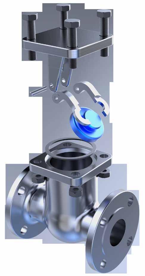 Check Valve Expanded View 1. Body: The Cooper nickel alloy bodies with integral seat provide optimum strength and corrosion resistance. 8 2. & 8.
