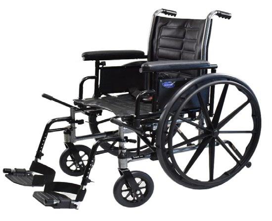 5" 1329BKST 8" Wheel Lock Extensions $63 Back Height 16" Fixed 1335ST Non-Folding Device (14-22"W Only) $63 Back Type Dual Embossed Black Vinyl Upholstery 1514 Overhead Anti-Theft Device (16-18" W