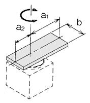 Moment of Inertia Calculation example when arms other than the options are used. Calculate the moment of inertia of the arm. Ι1 = m1 + + m1 S Calculate the moment of inertia of the clamping jig.