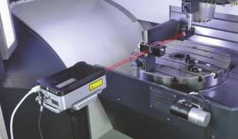 LASER POSITION ACCURACY CALIBRATION The full travel stroke