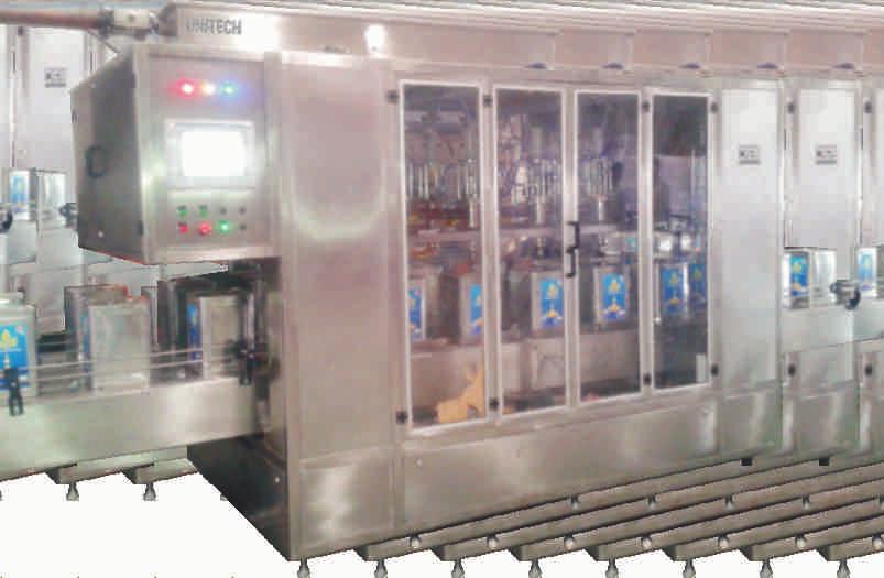 Enclose cabinet with acrylic doors. Having 500 liters tank. Having course & fine filling system.
